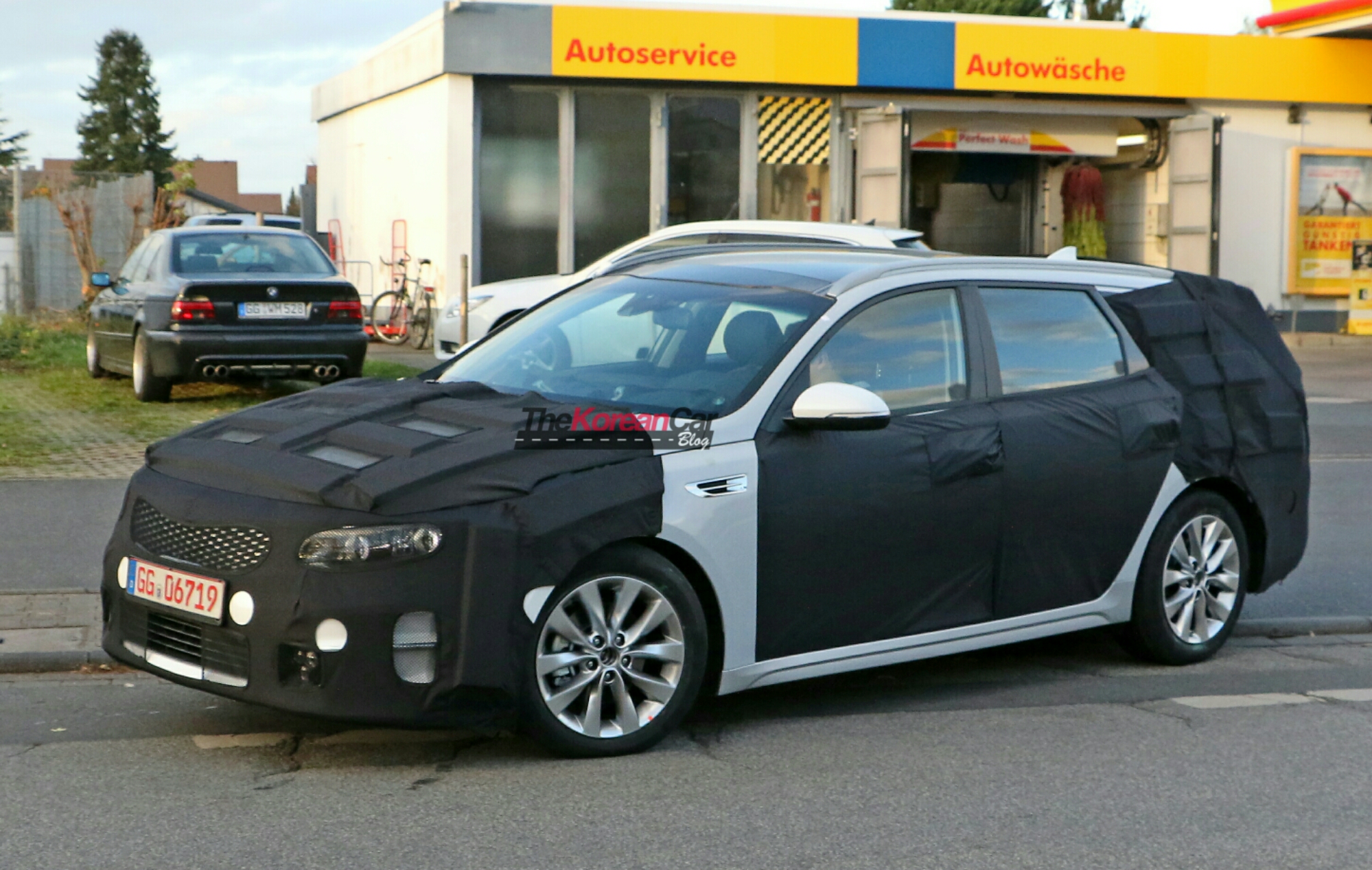 First time Kia Optima Sportswagon spotted