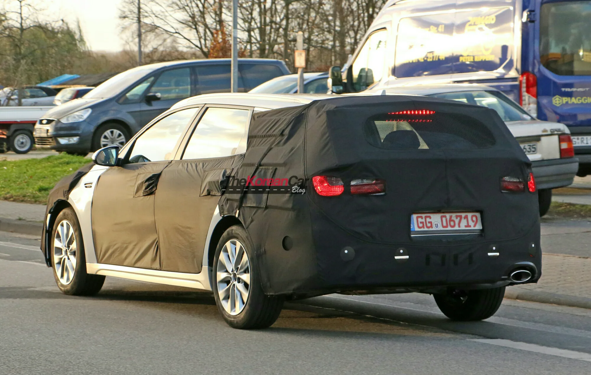 First time Kia Optima Sportswagon spotted