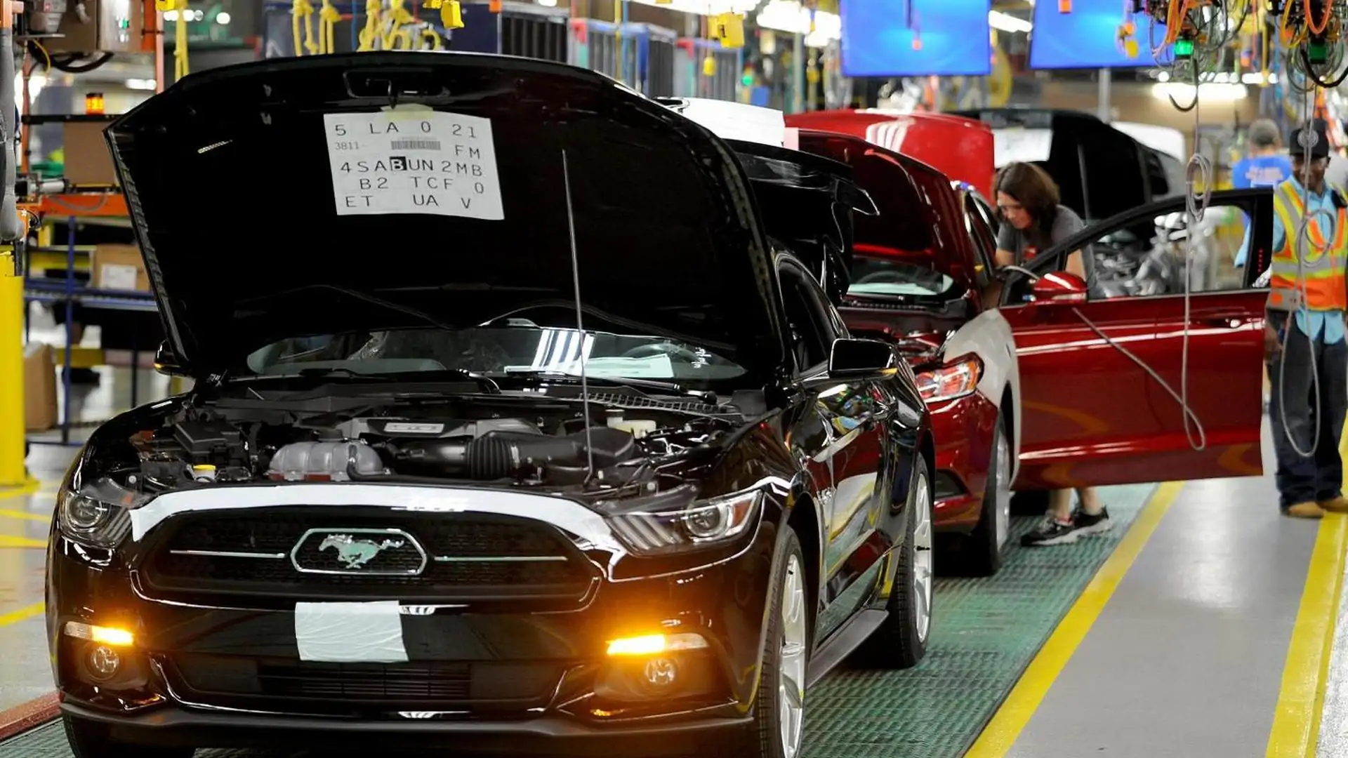 Ford Mustang Production Paused Next Week Due To Missing Microchips