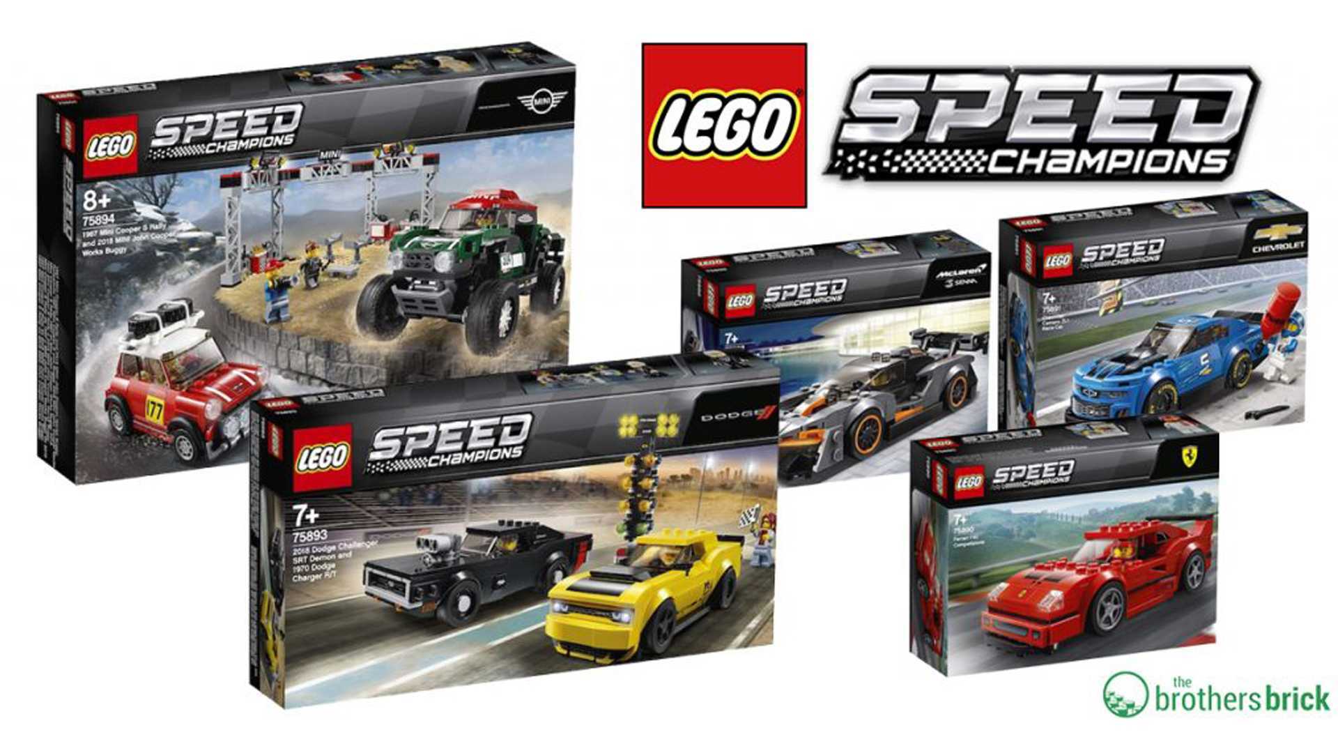 Lego Speed Champions are still alive, here are the new sets for 2021