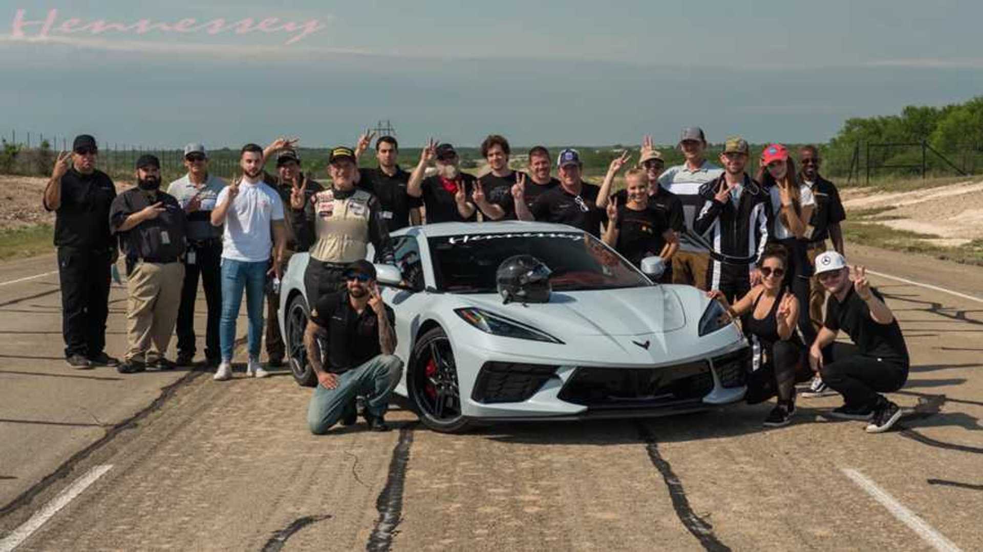 See 2020 Chevy Corvette with Nitrous go beyond 200 MPH