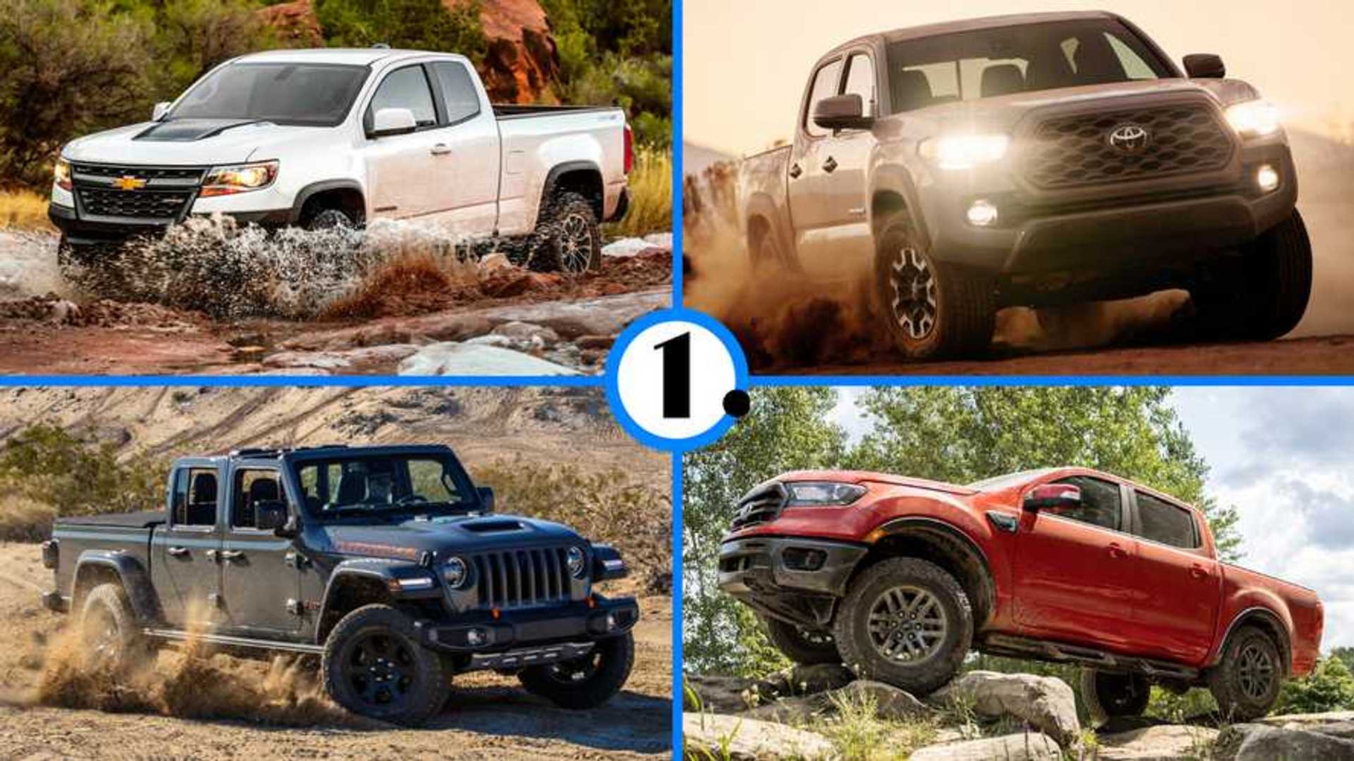 Toyota Tacoma Bests Ranger, Colorado In 2020 Midsize Truck Sales