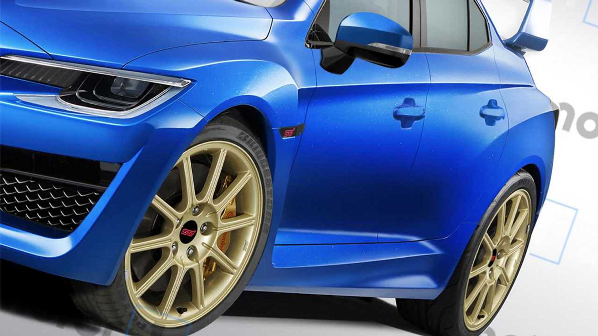 Next-Gen Subaru WRX STI rendering: Could this be the 2020 STI?