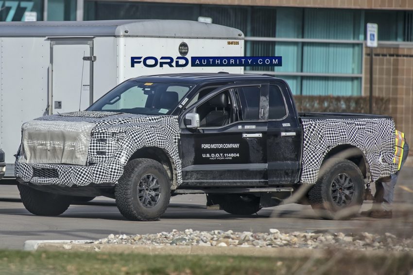 2021 Ford F-150 Raptor Frontend Fully Revealed in Leaked Drawing