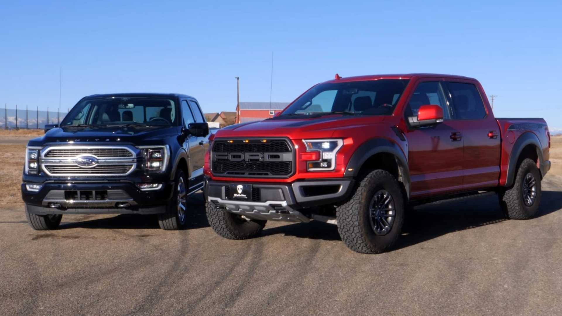 Check out the 2021 Ford F-150 Hybrid Drag Race.