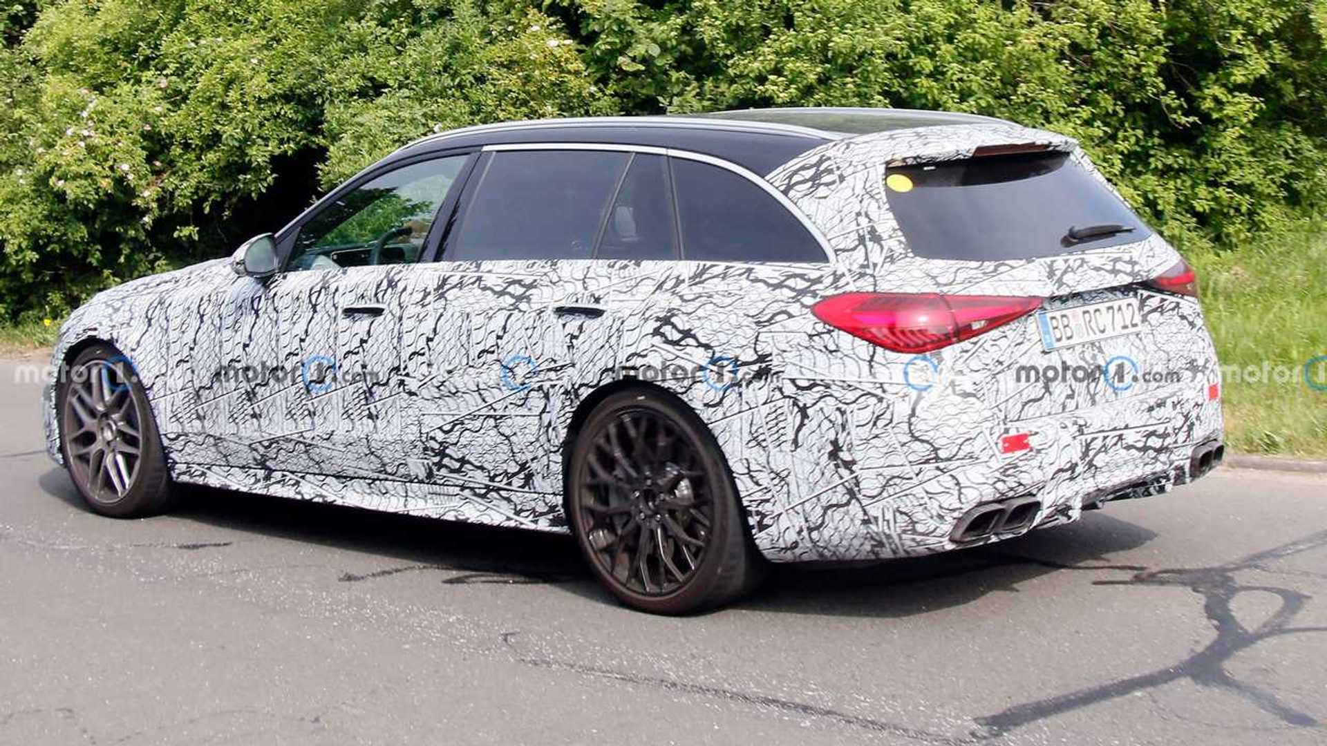 Mercedes-AMG C63 Spy Shots Reveal Sleek-Looking Wagon