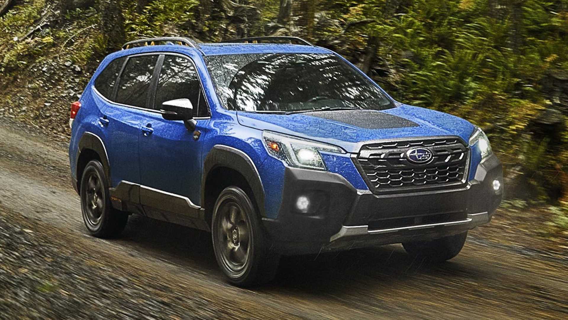 Subaru Forester Wilderness Covers Before Official Debut