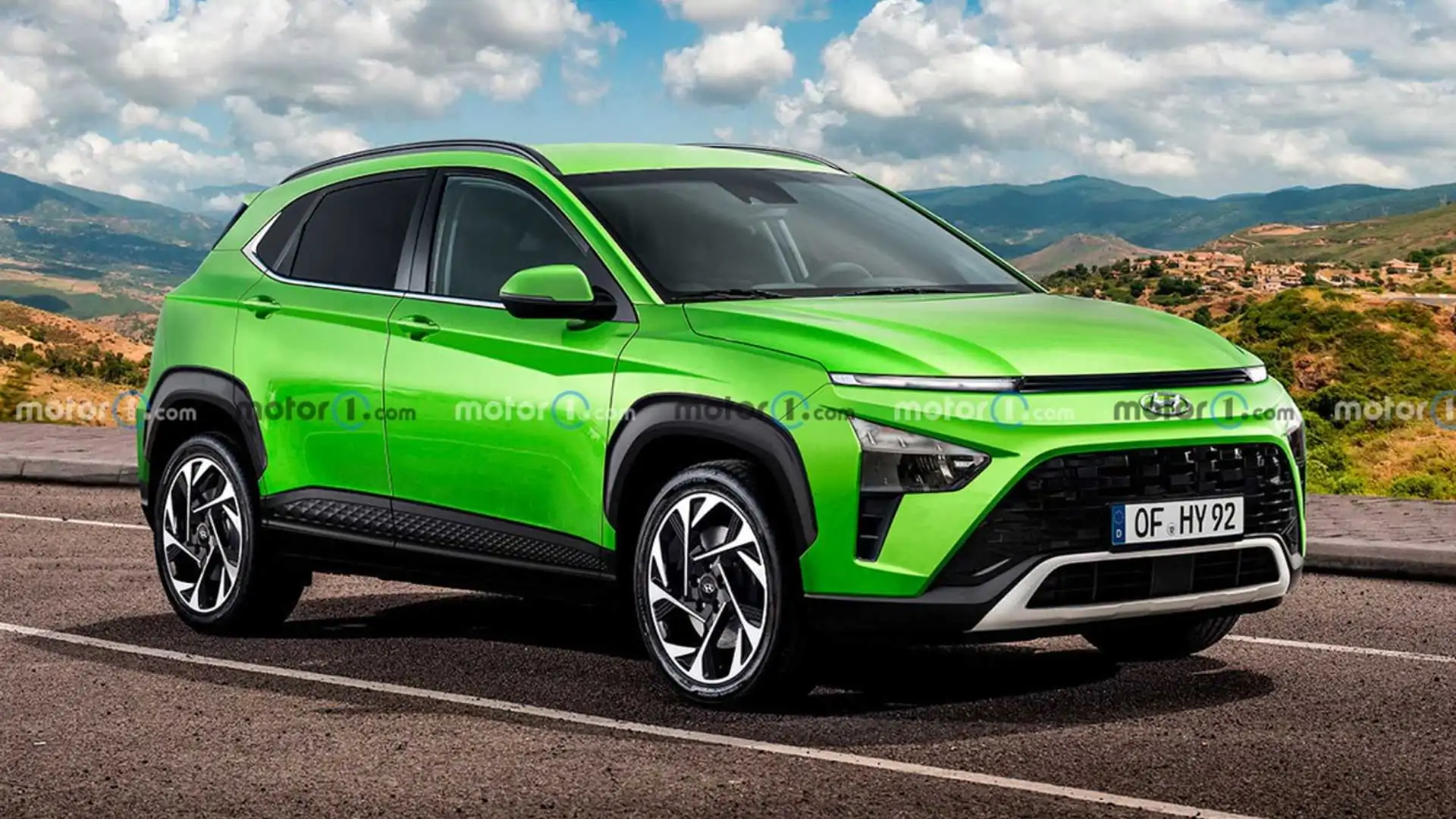 2023 Hyundai Kona Redesigned Based on The Spy Photos