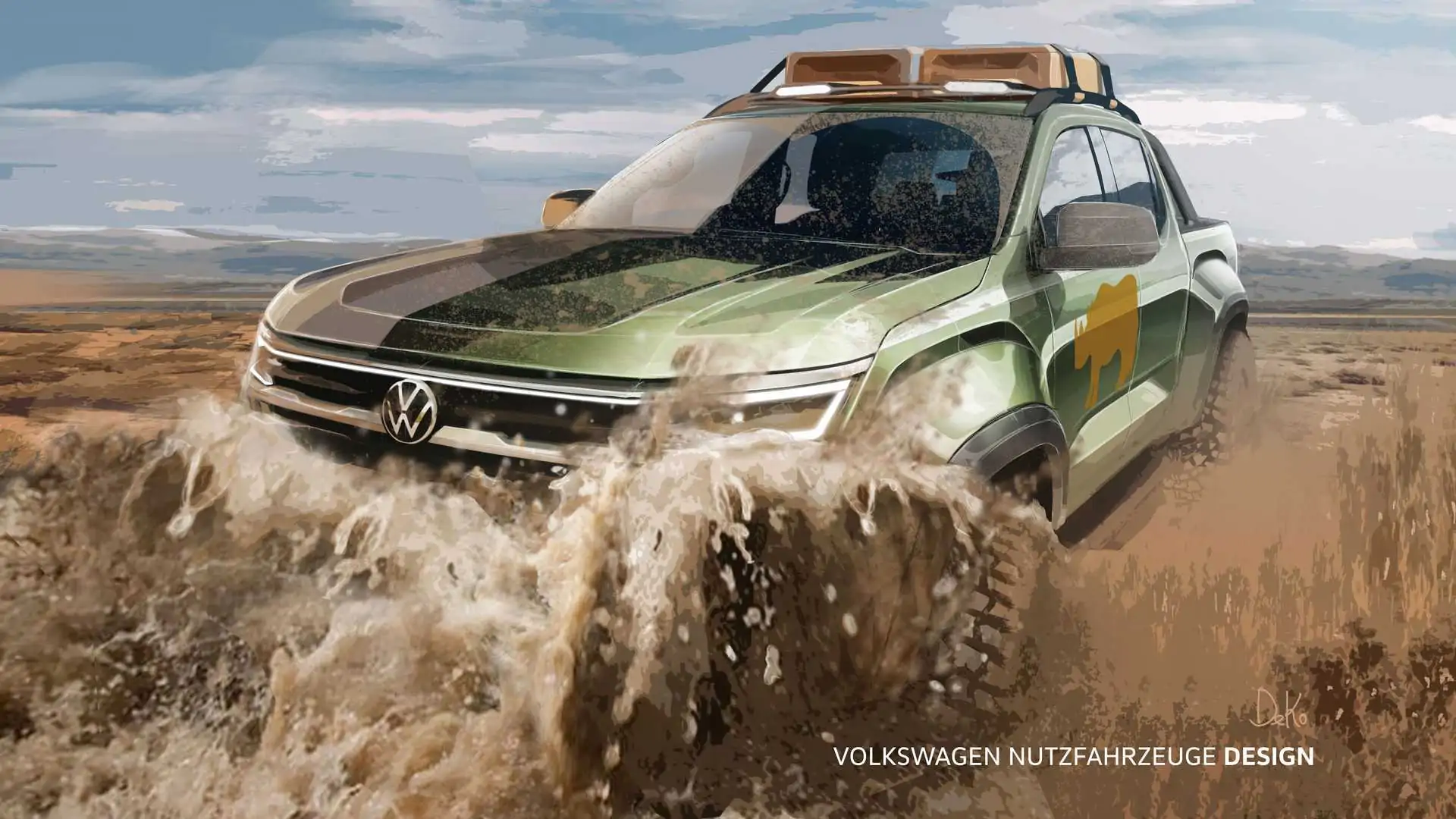 Officially, VW Amarok R Under Consideration To Fight Ford Ranger Raptor