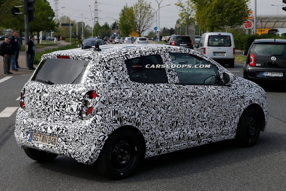 2015 Opel Agila and Chevrolet Spark tested together