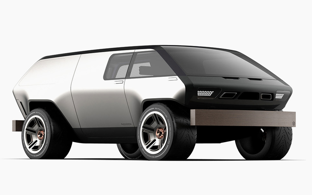 Reimagining the Brubaker Box as a Modern Microbus in Groovy Drawings