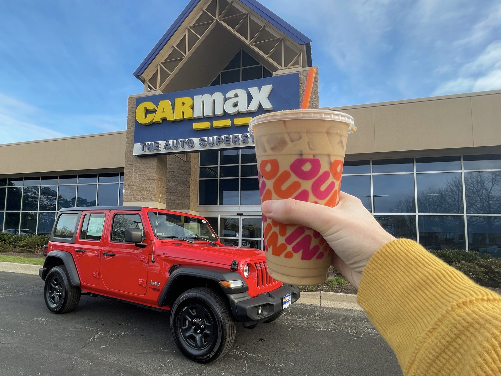 CarMax Offers Dunkin' Donuts in Exchange for a Test Drive