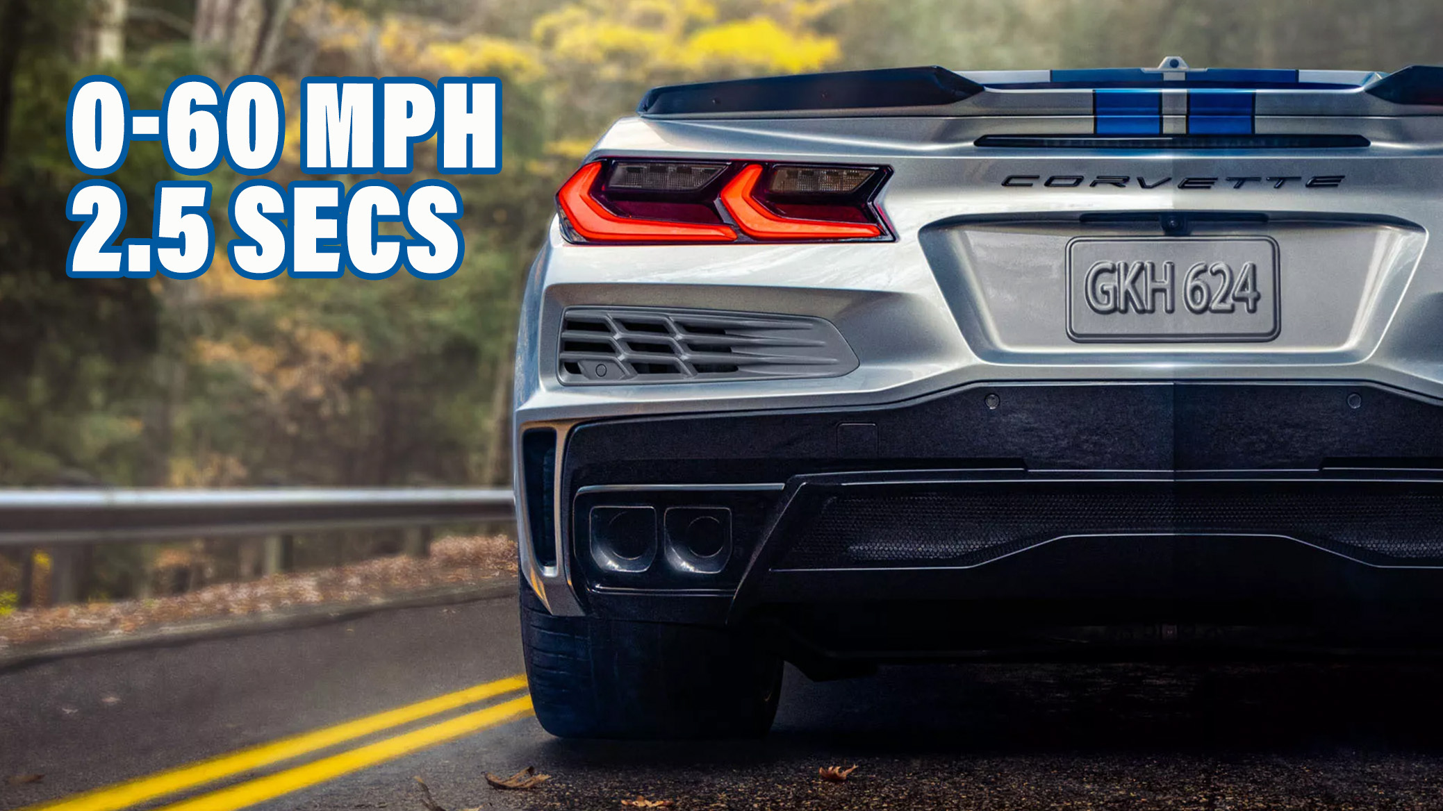 Math Expert Says C8 Corvette Z06 Can Hit 60 MPH in 2.5 Seconds