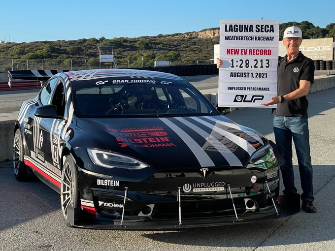 See Tesla Model S Plaid+ Possibly Set New Laguna Seca EV Record