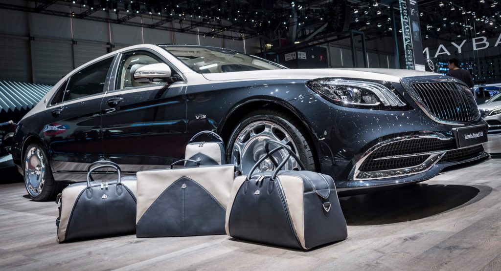 You can be the guy and buy the matching luggage set for your Maybach