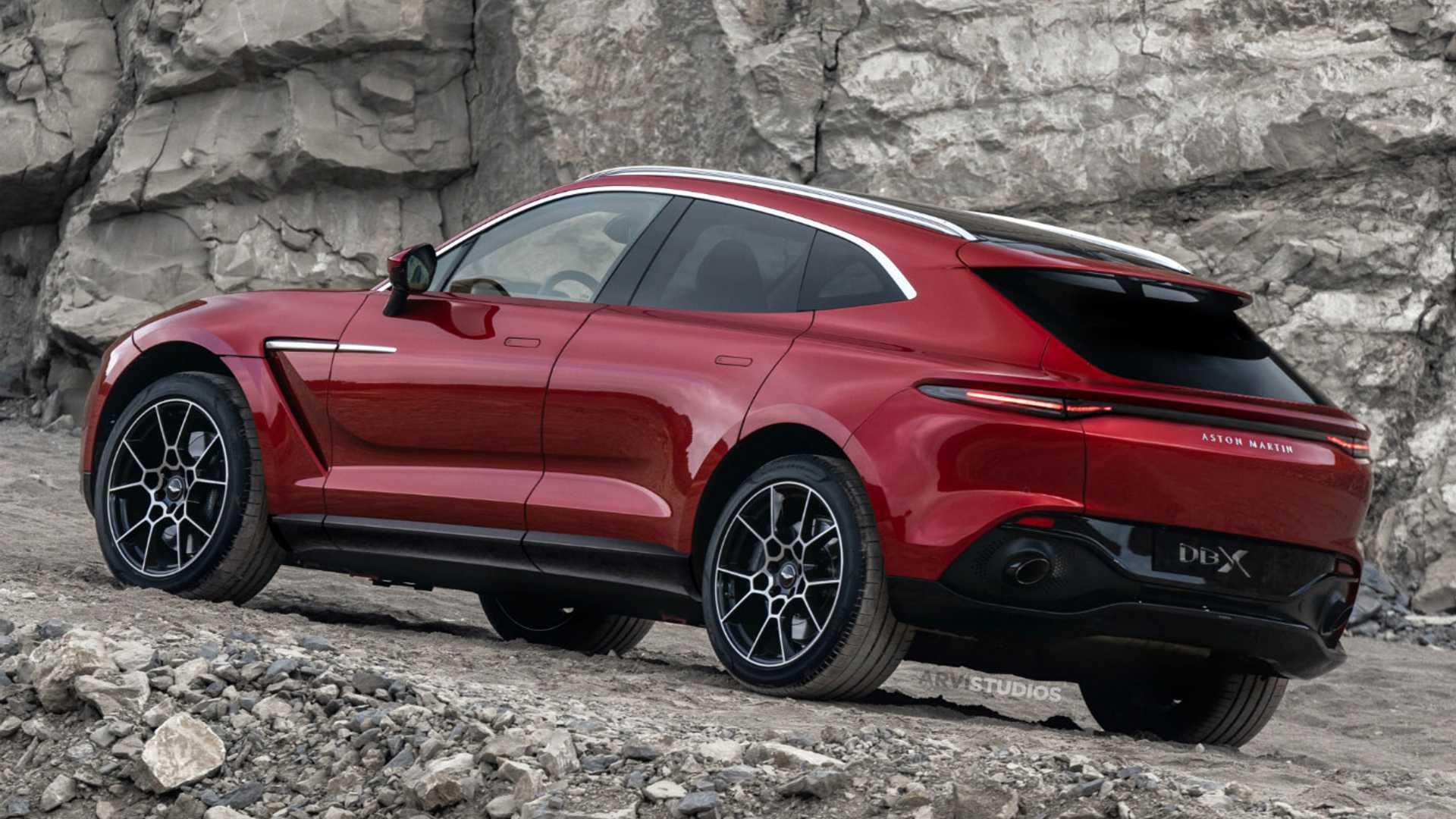 Aston Martin DBX Restored With DBS Rear Looks Great