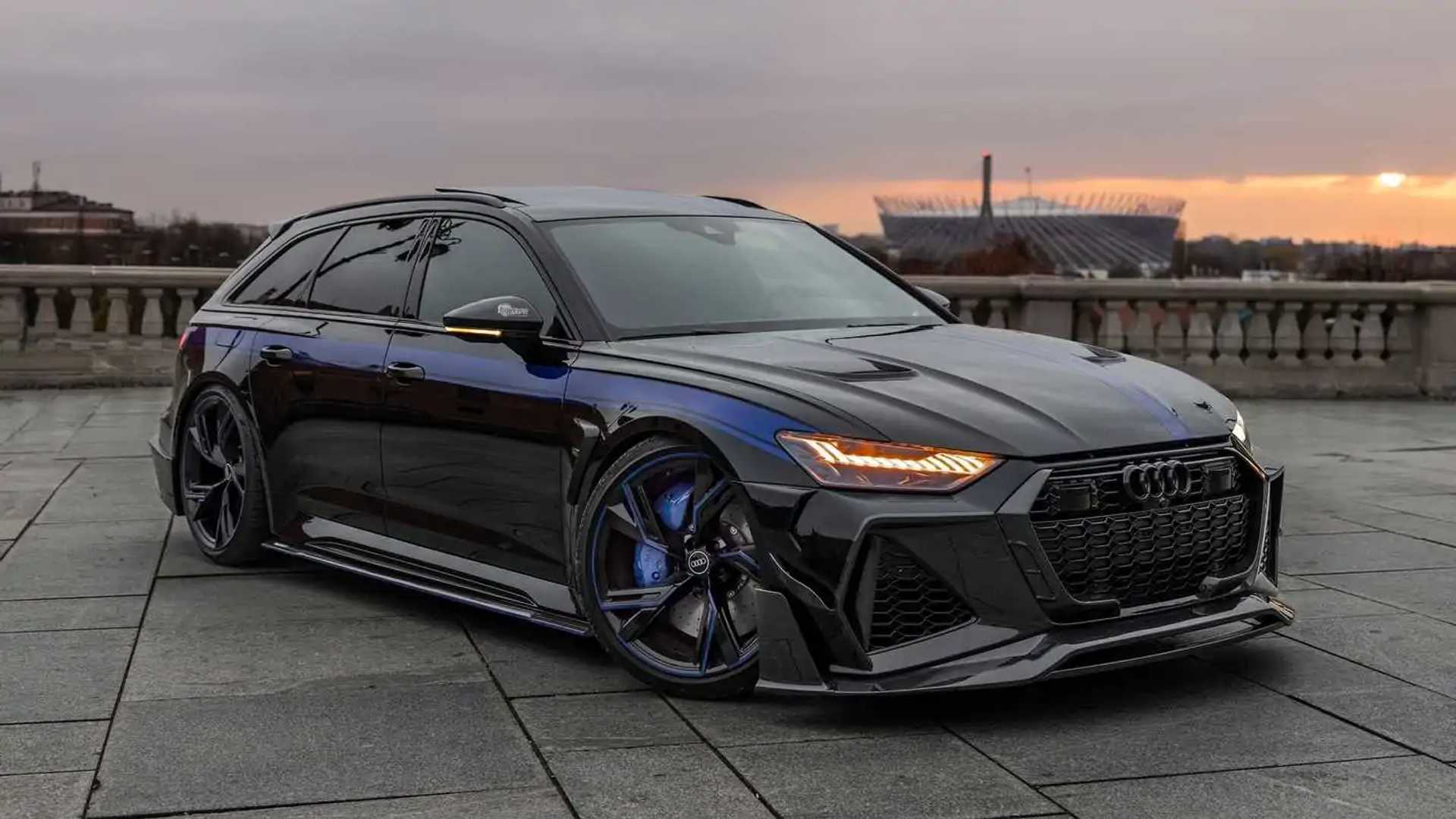 Brutal 2022 Audi RS6 Avant by Mansory and MTM Scares All Others Wagons