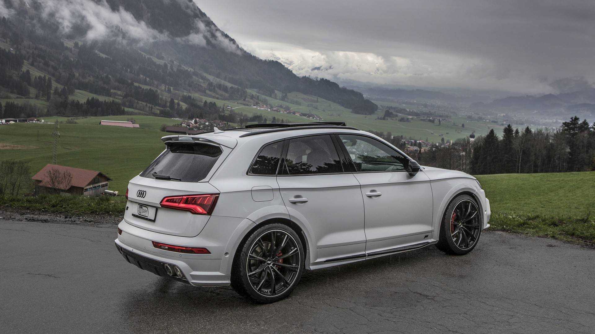 Audi SQ5 upgraded by ABT via scenic route for photo shoot