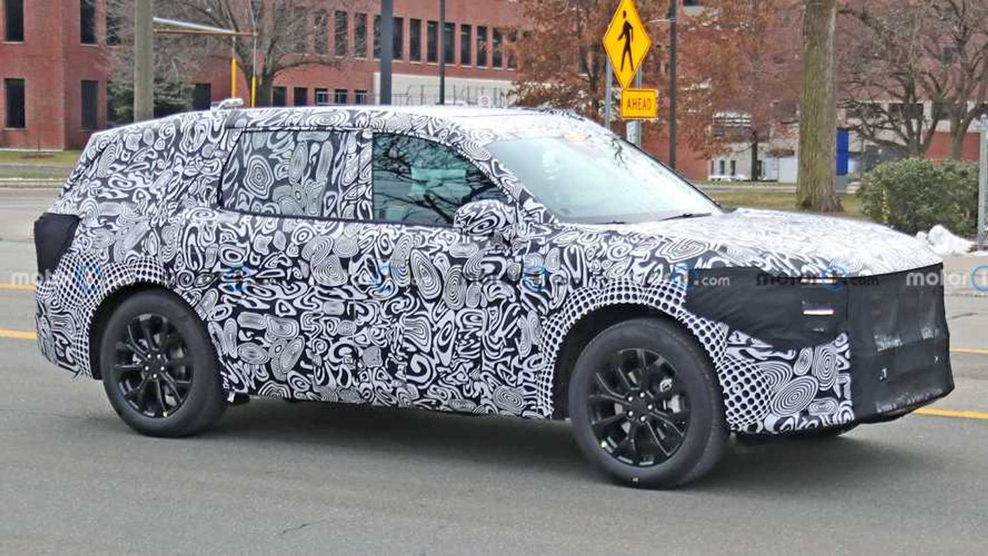 New Ford Spy Shots Capture Mysterious Boxy SUV Testing in Michigan