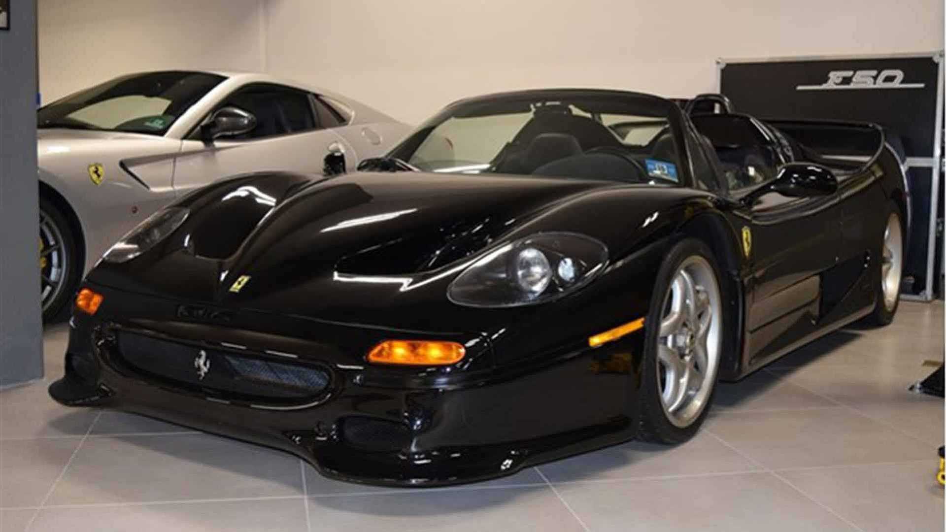 Rare, Low-Mileage Ferrari F50 Nero Daytona Costs $5 Million