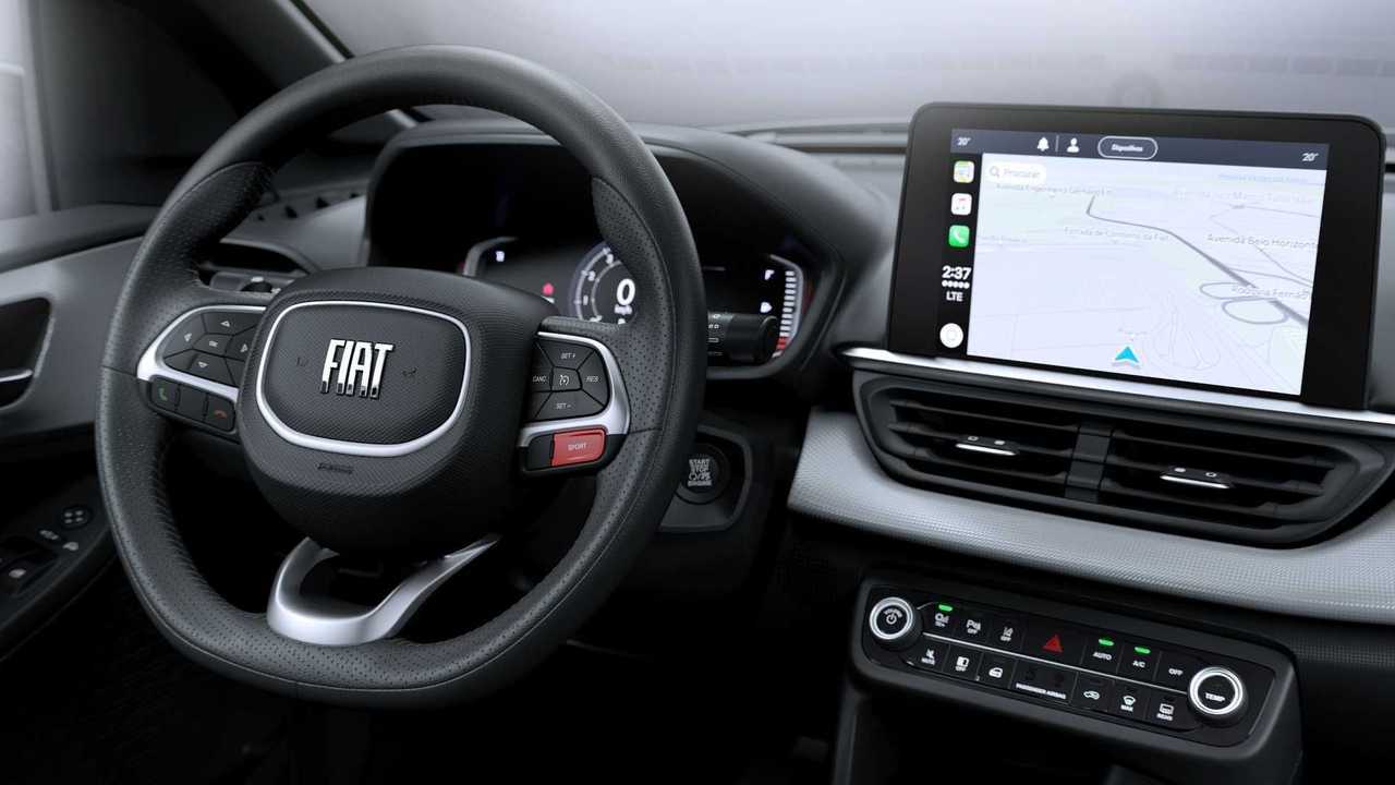 2022 Fiat Pulse Small Crossover Shows Interior in Official Images