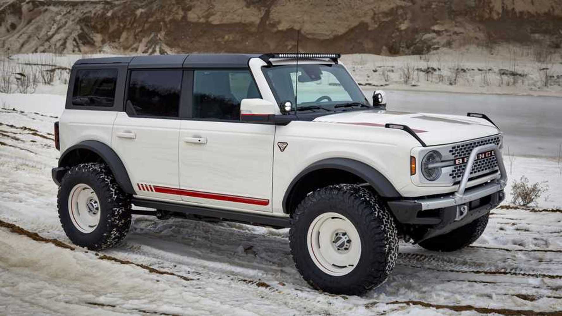 One-Off Ford Bronco Pope Francis Center First edition Heads to Auction