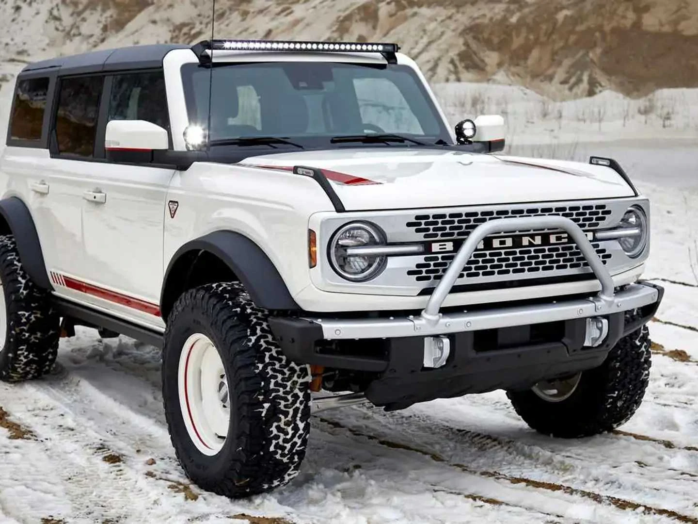 One-Off Ford Bronco Pope Francis Center First edition Heads to Auction