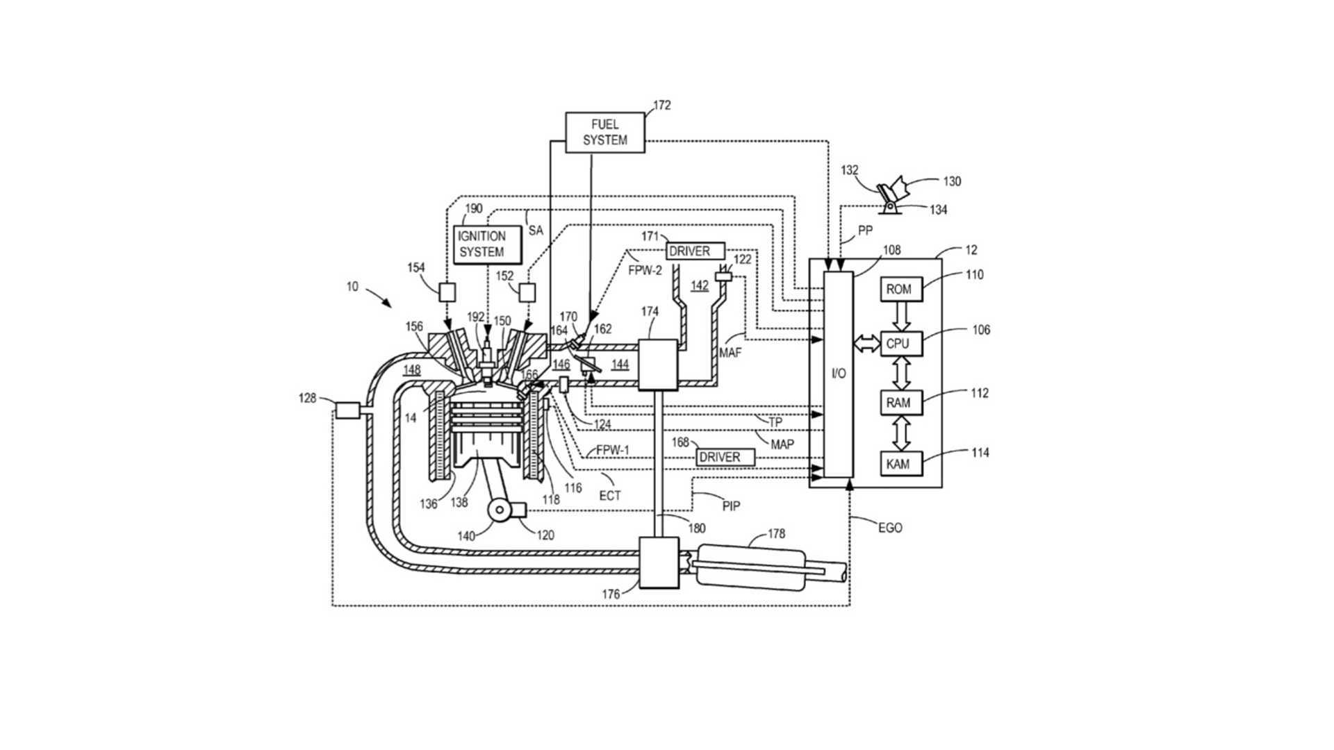 Ford Patents the Hydrogen-Fueled Combustion Motor