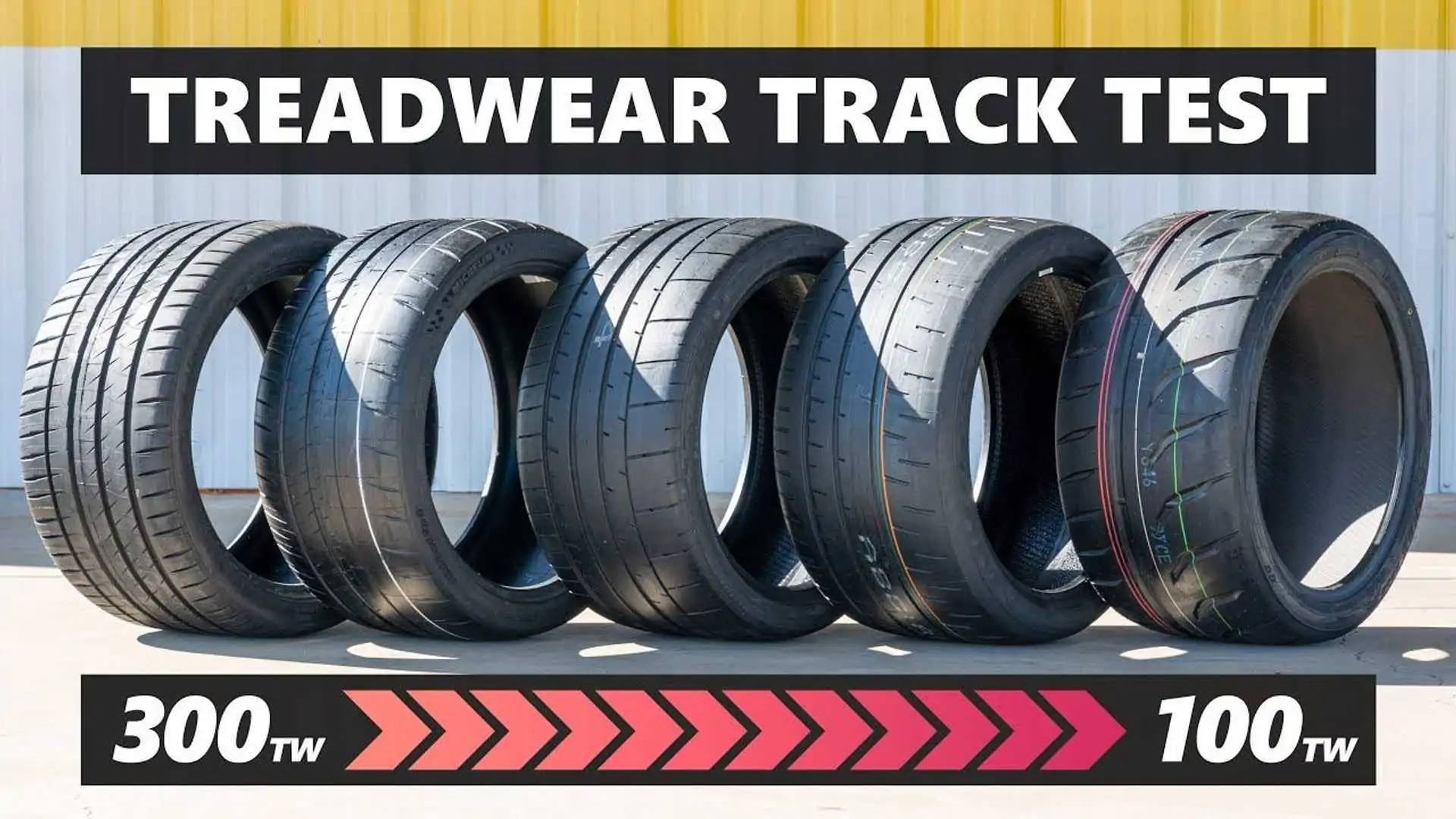 High-Performance Tire Track Testing Compares Grip With Treadwear