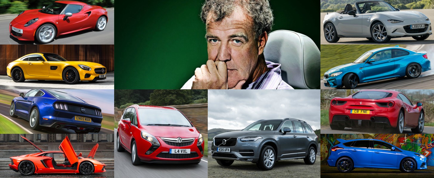 Jeremy Clarkson's Top 10 Most Cool Cars