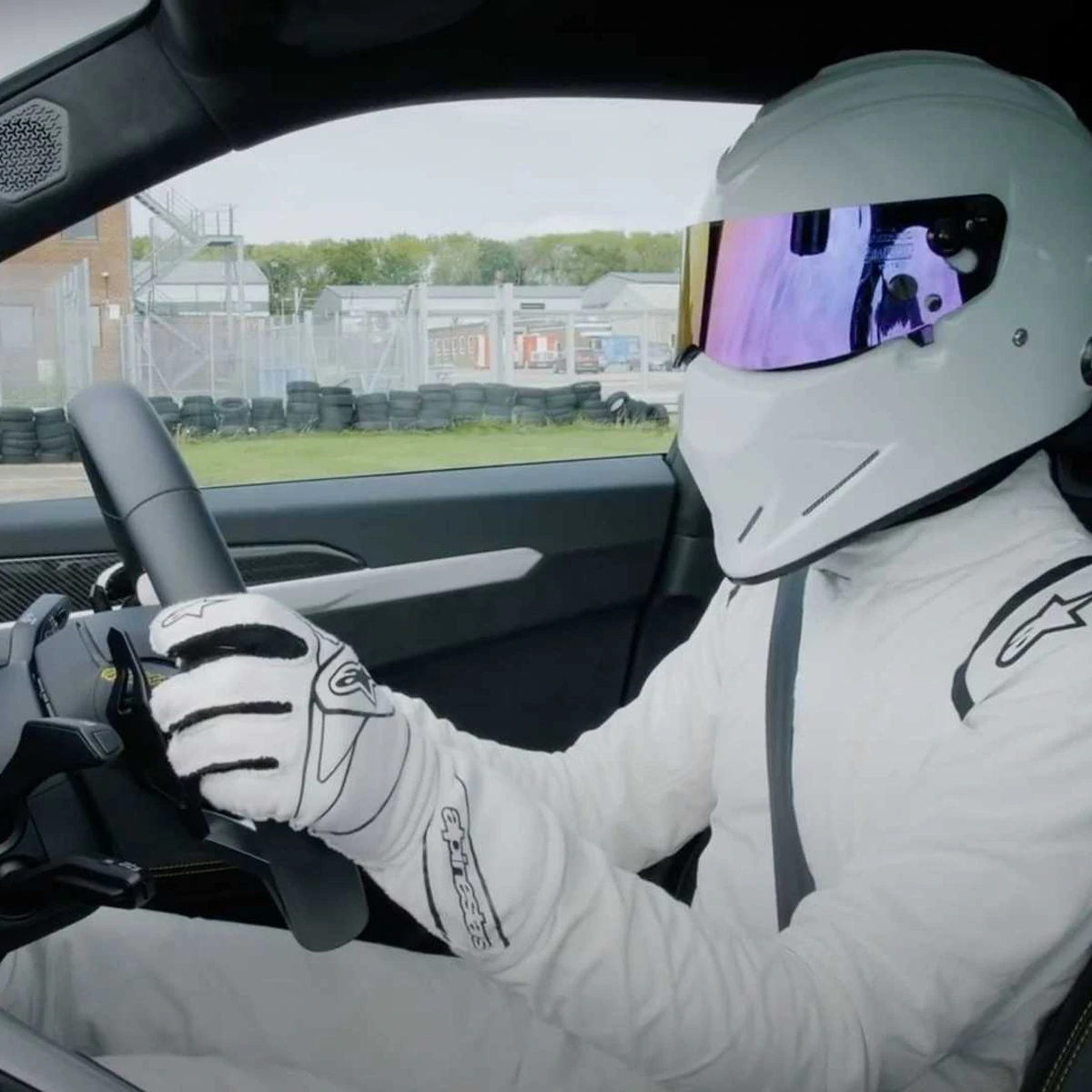 Lamborghini Urus Devours Top Gear Track with The Stig in Control