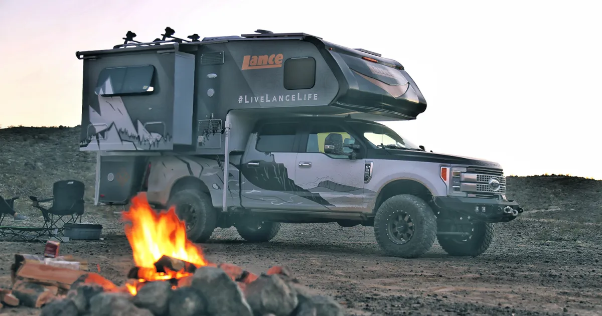 Lance Altimeter is a delicious Drop-In Truck Camper Making His SEMA debut