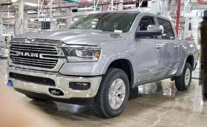 2019 Ram 1500 Completely Uncovered in Leaked Image