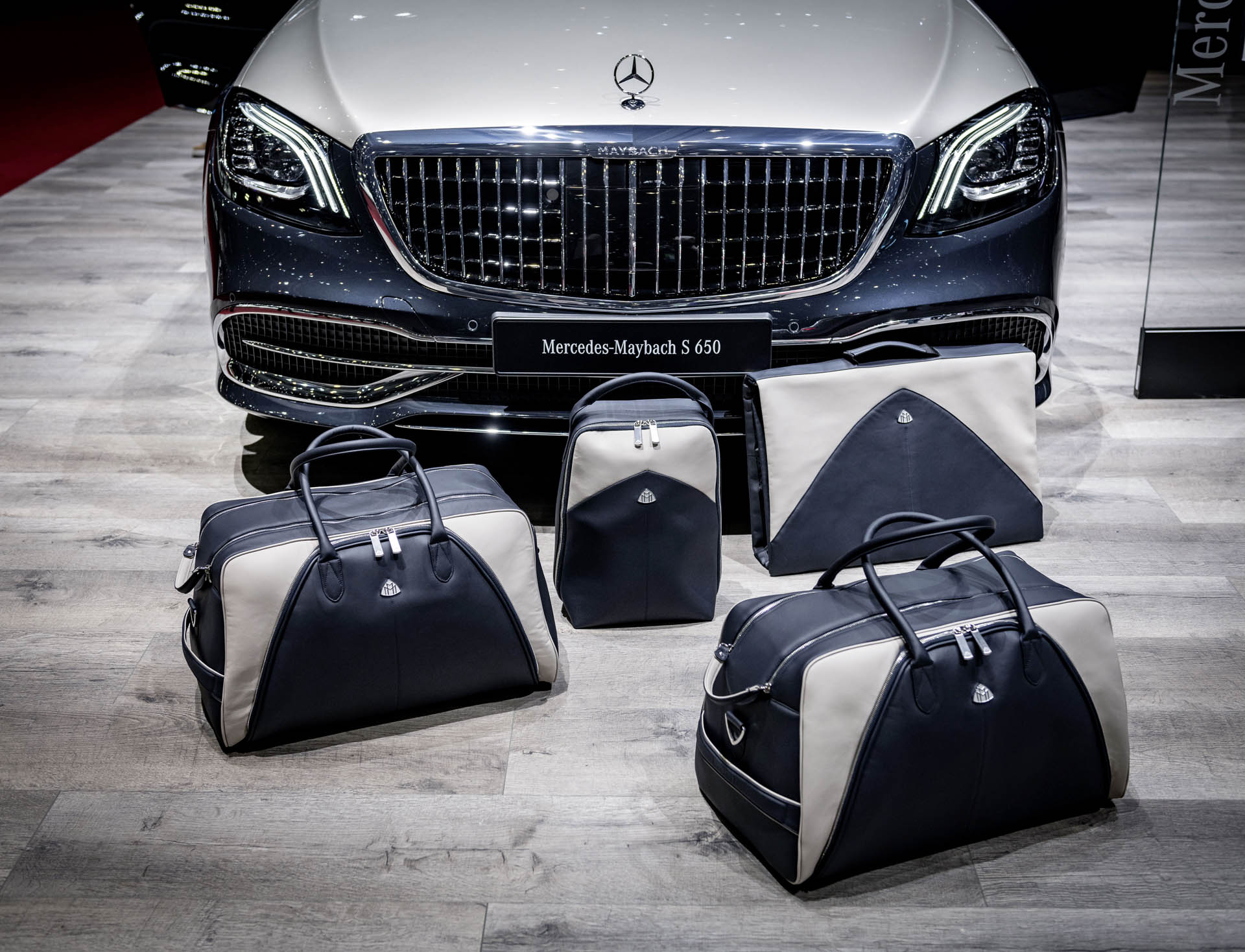 You can be the guy and buy the matching luggage set for your Maybach