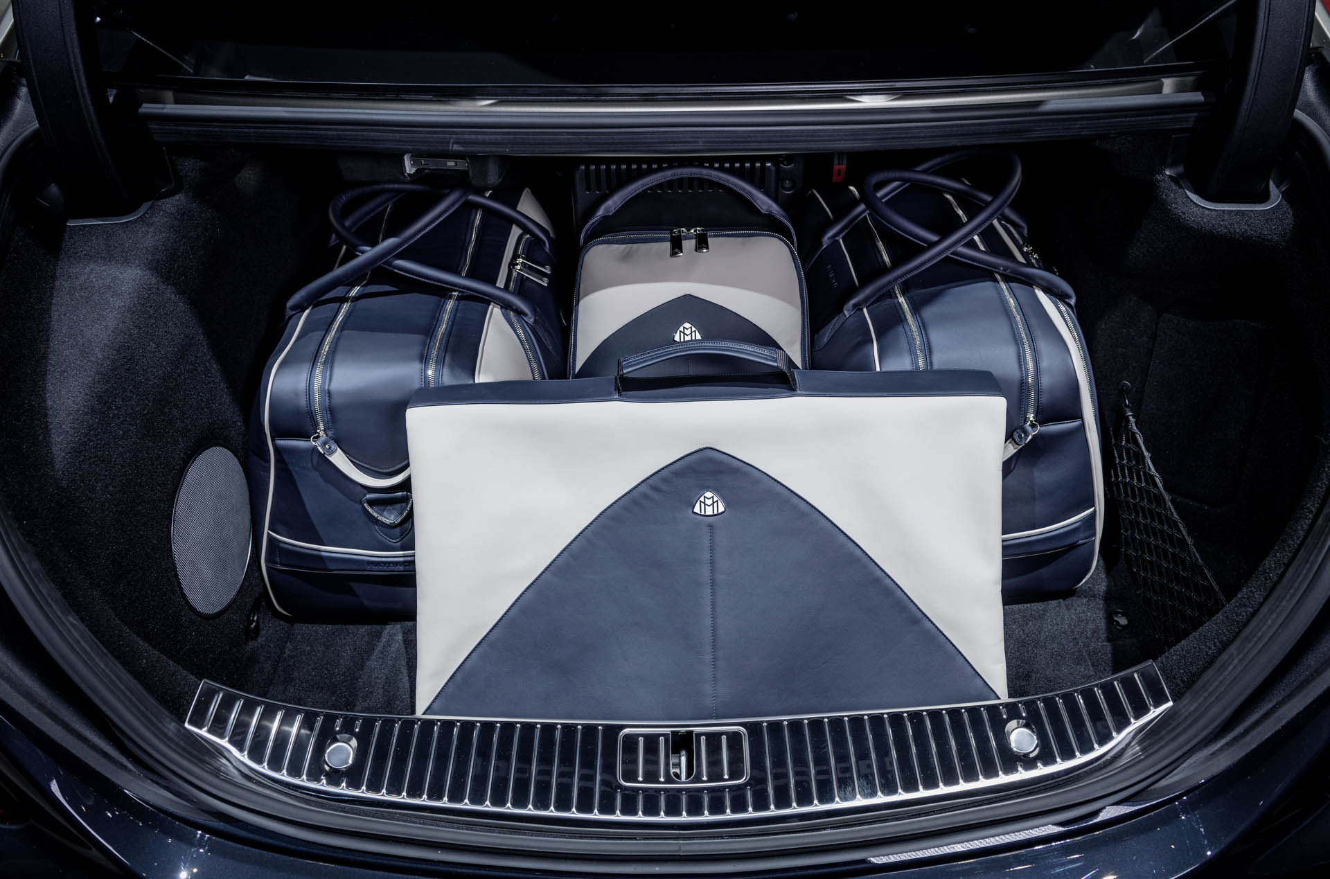 You can be the guy and buy the matching luggage set for your Maybach