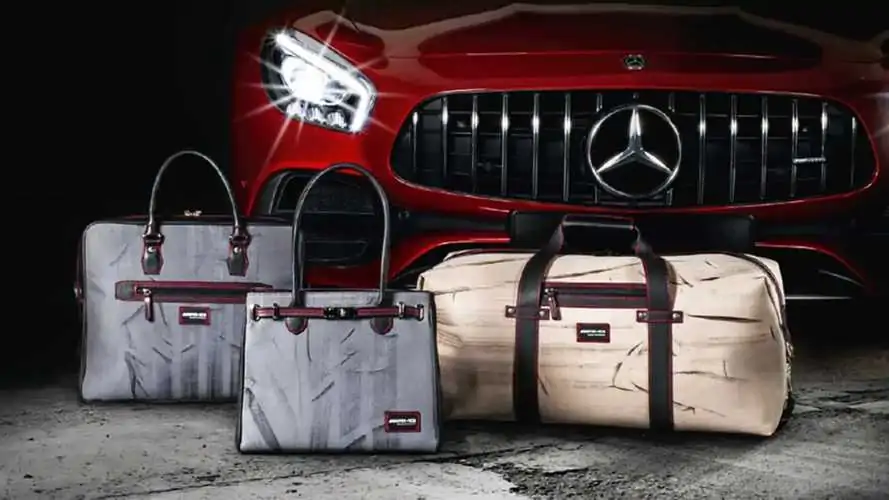 You can buy a bag that's been run over by an AMG GT R