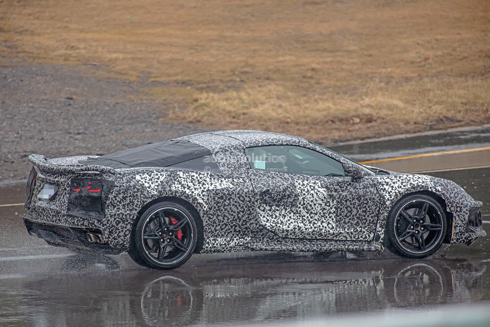 Details on the Highway: Mid-Engined Chevy Corvette