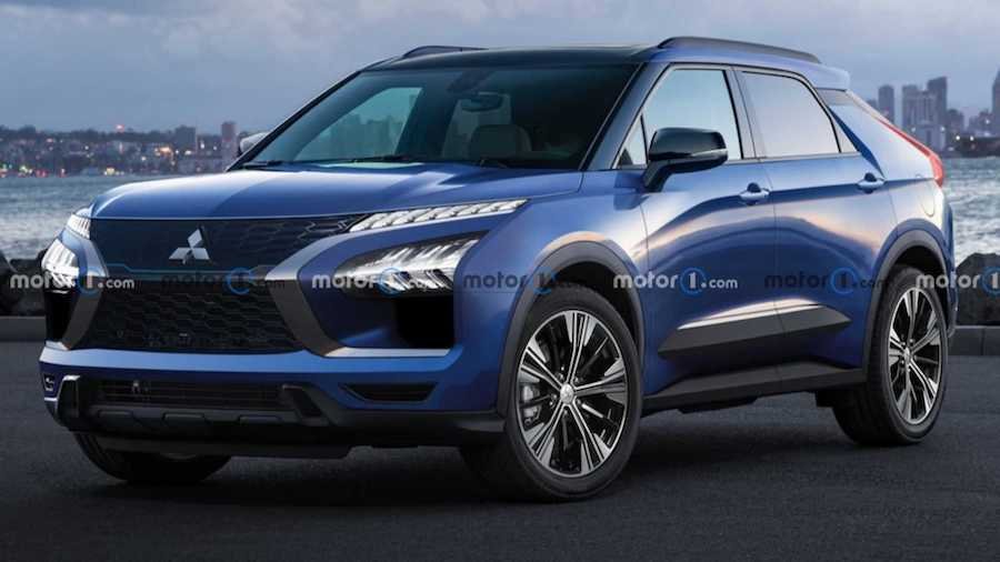 Mitsubishi E-Evolution Electric Performance SUV Revealed Looking Sharp