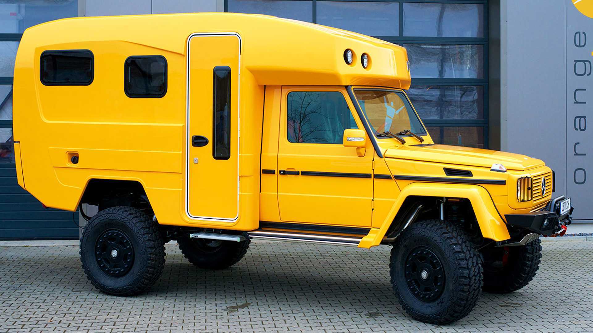 This Custom Mercedes G-Class Camper Seeks Off-Road Adventure