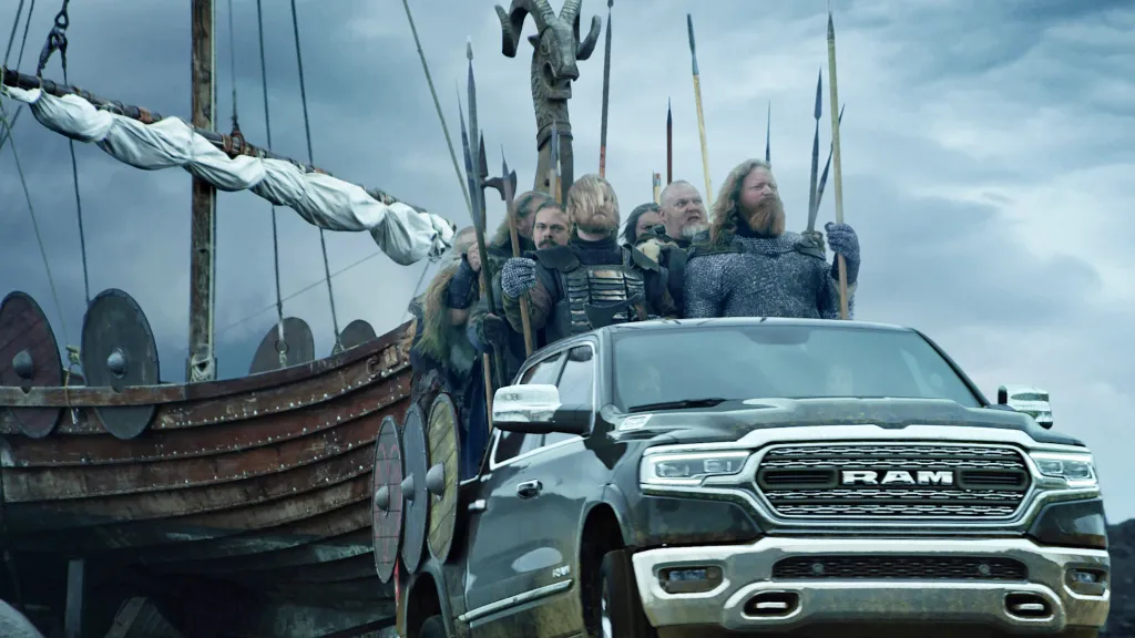 2019 Ram 1500, Vikings Invade Minneapolis In Super Bowl Ad