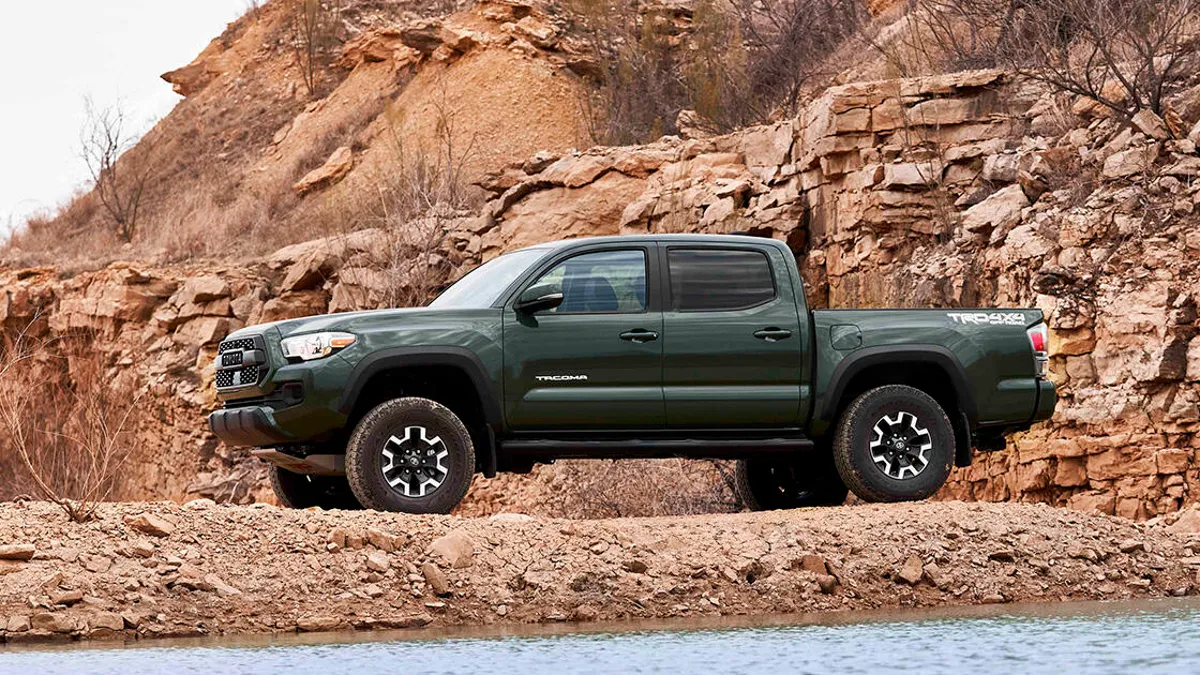 Toyota Tacoma gets a factory lift kit that's compatible with Safety Tech