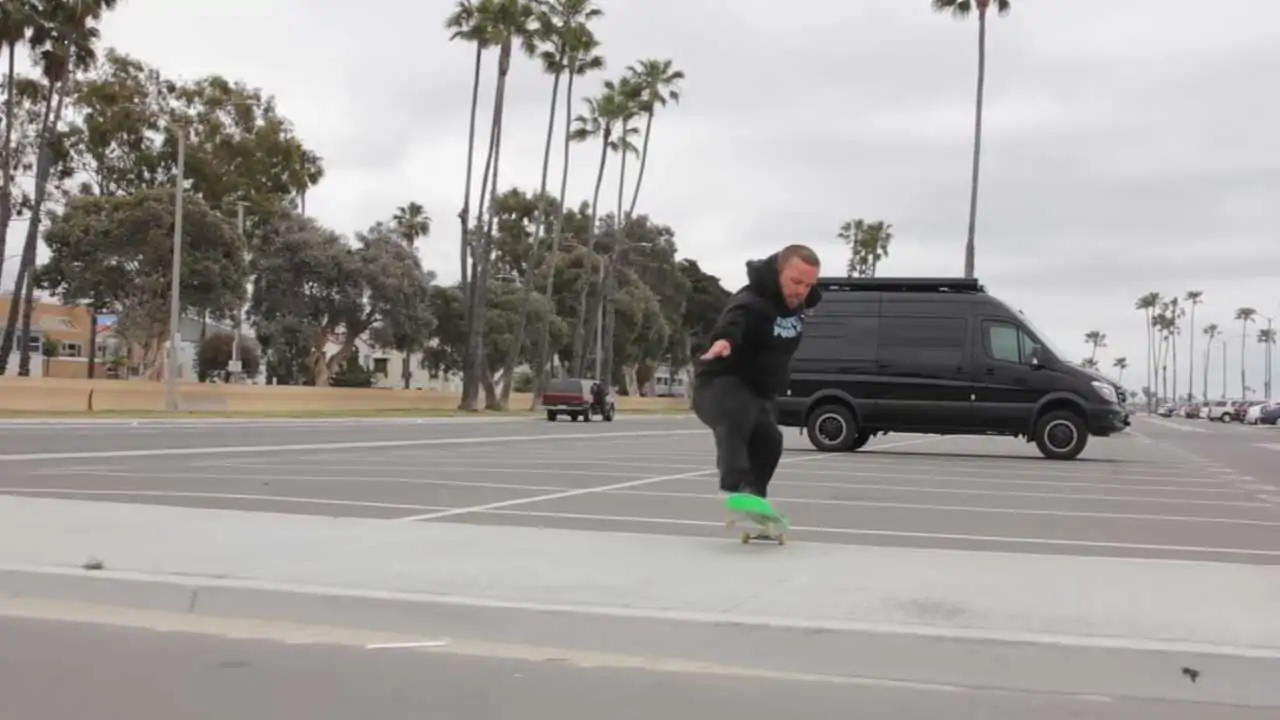 Jackass Man Enjoys Vanlife in His Sinister Mercedes Sprinter