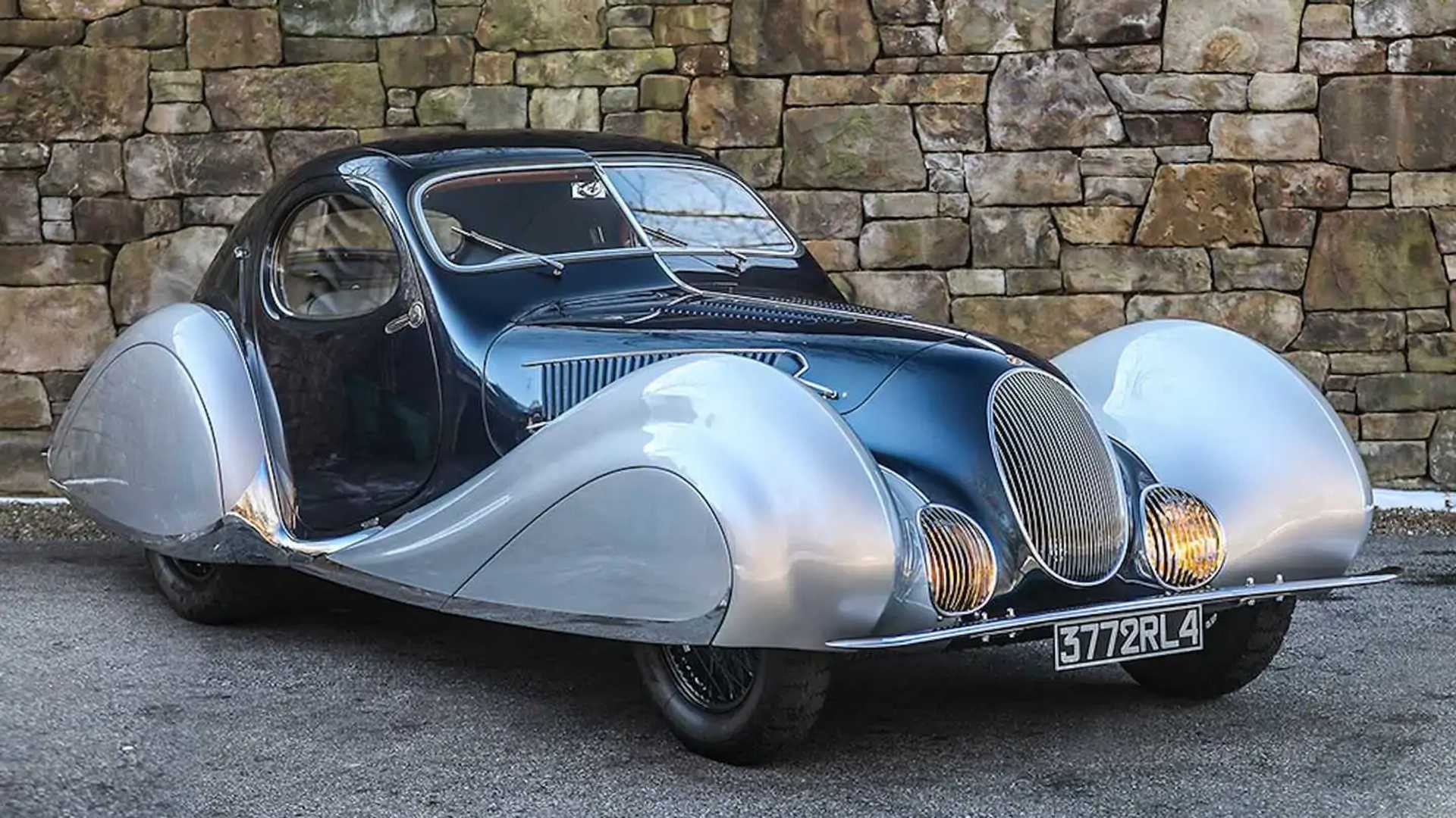 1937 Talbot-Lago sells for $13.4M and sets an auction record for marquee