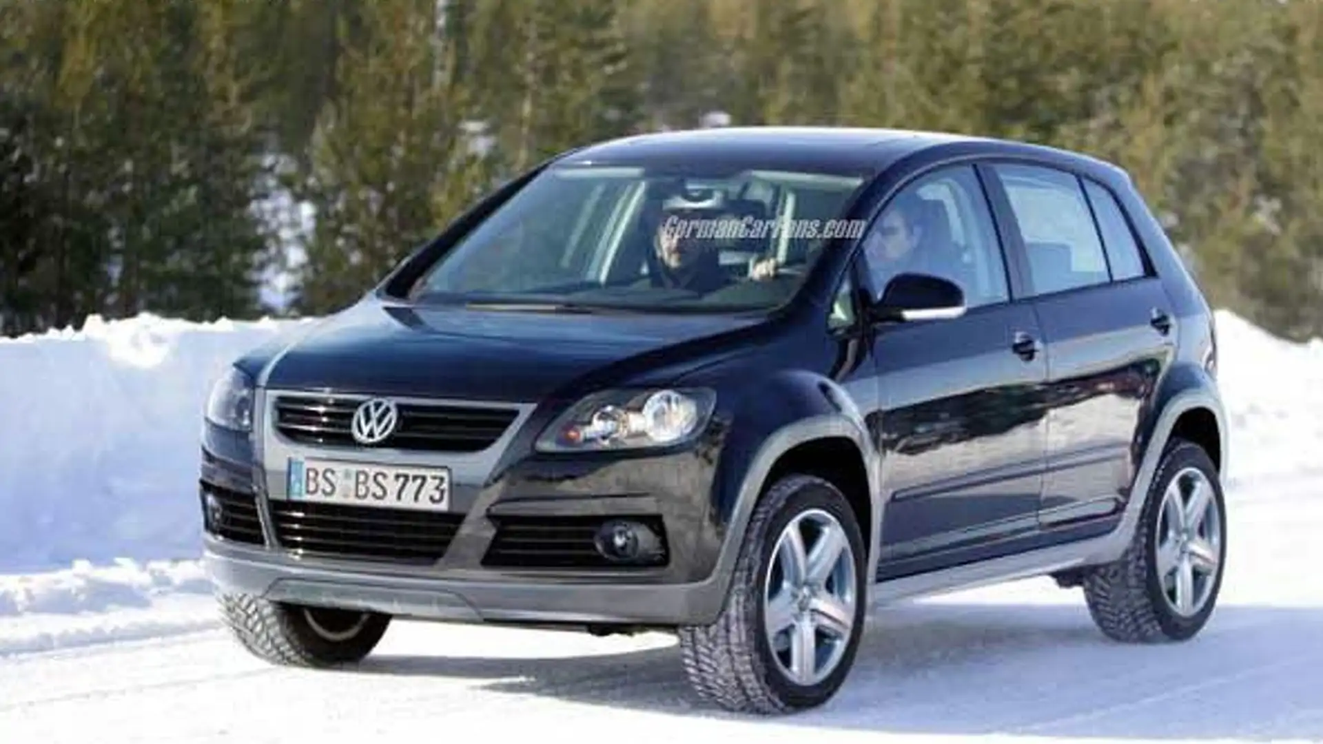 VW Cross Golf SUV Spy Photos