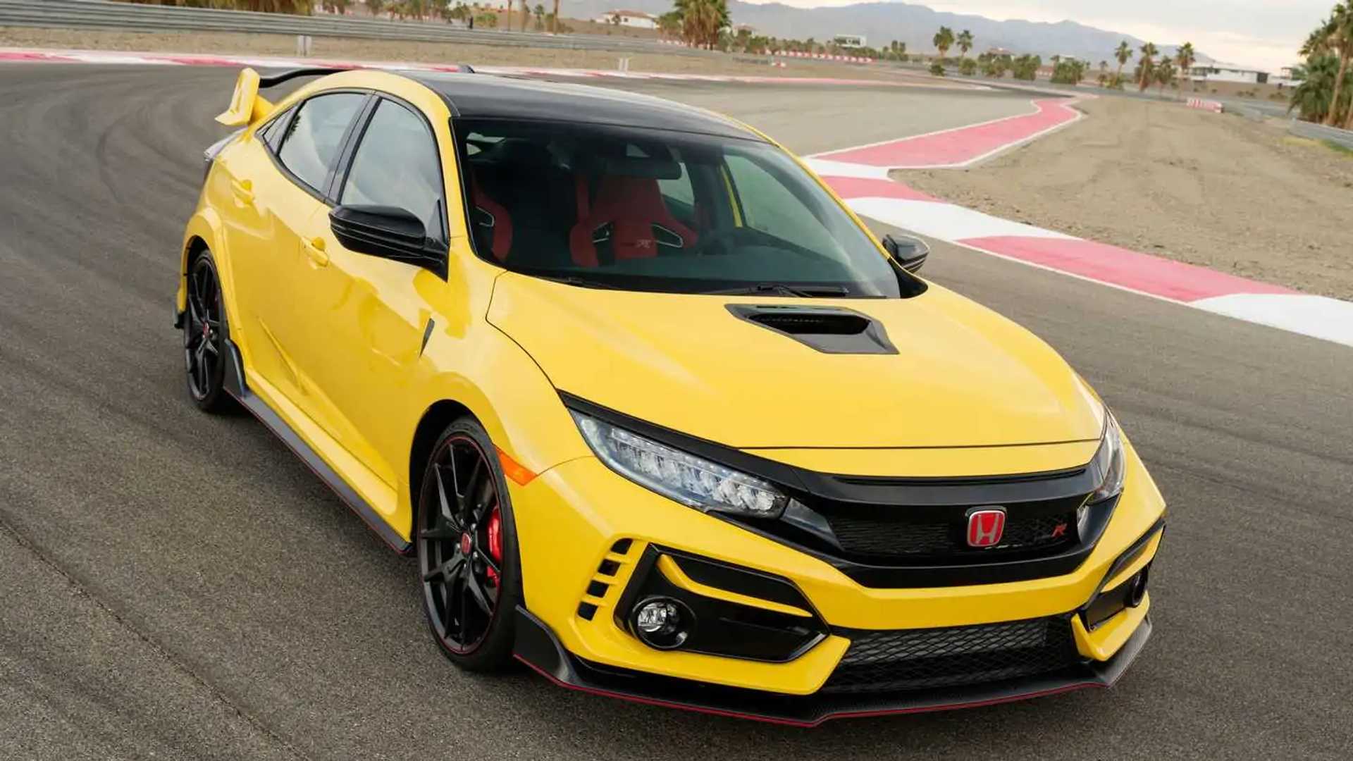 Honda Civic Type R Limited Edition Runs High-Speed Speed Speed Run