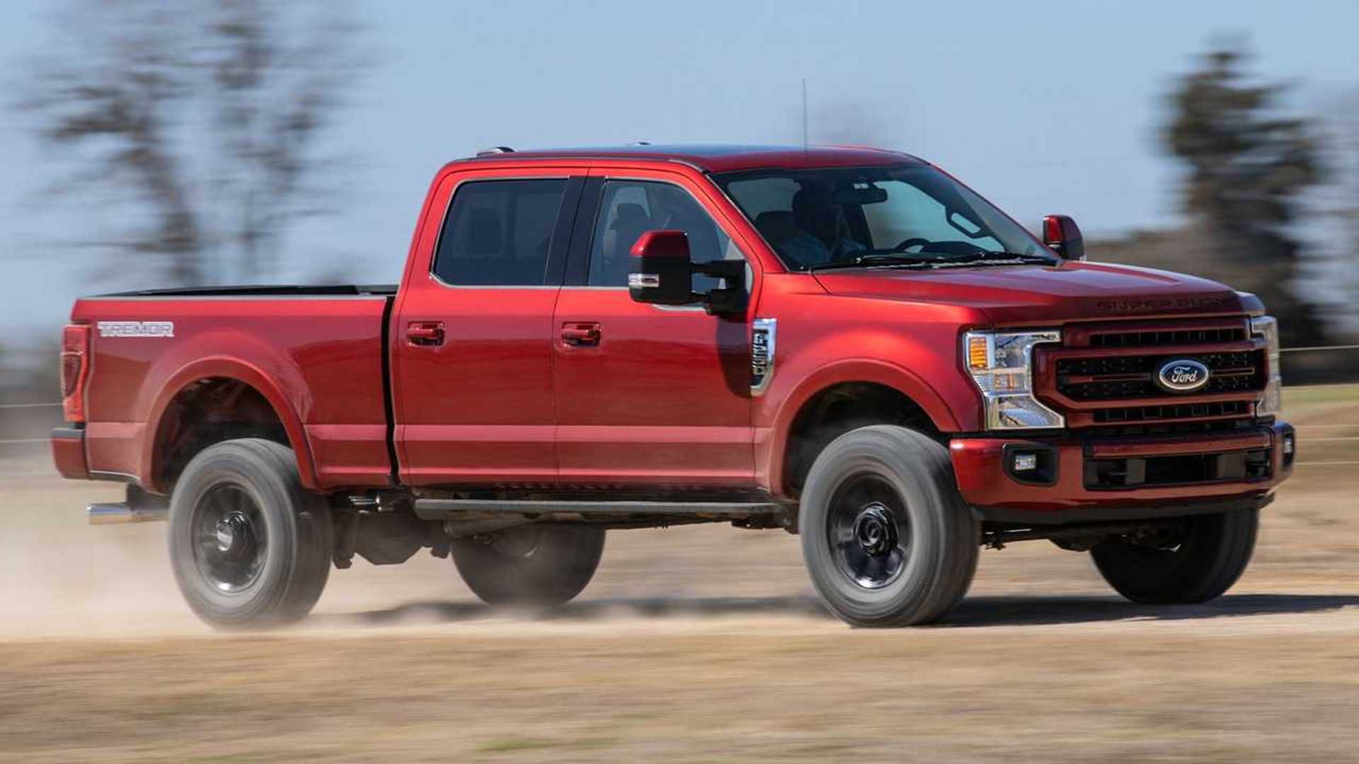 Ford, Chevy, Ram Heavy-Duty Diesel Trucks Battle In Quarter-Mile Race