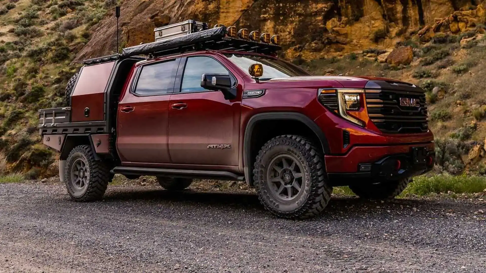 Overland Expo 2022 GMC Sierra 1500 AT4X for Off-Road Adventures