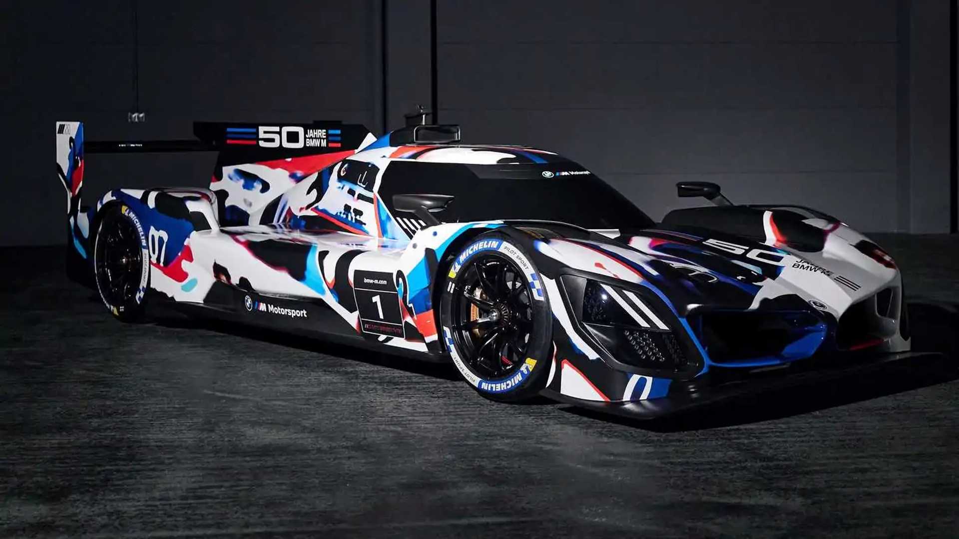 BMW M Hybrid LMDh Prototype Shown With Camouflage Livery