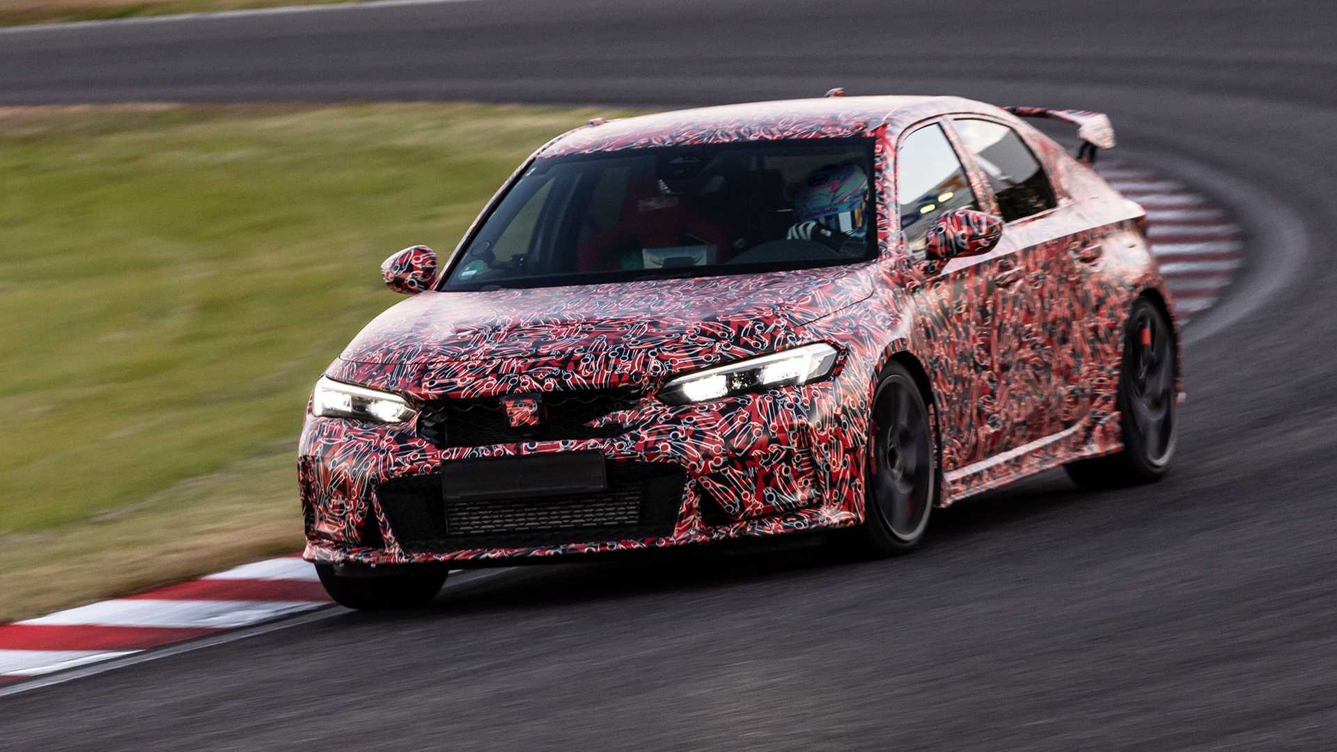 The US Debut of the Honda Civic Type R Prototype will be held July 1, at Mid-Ohio