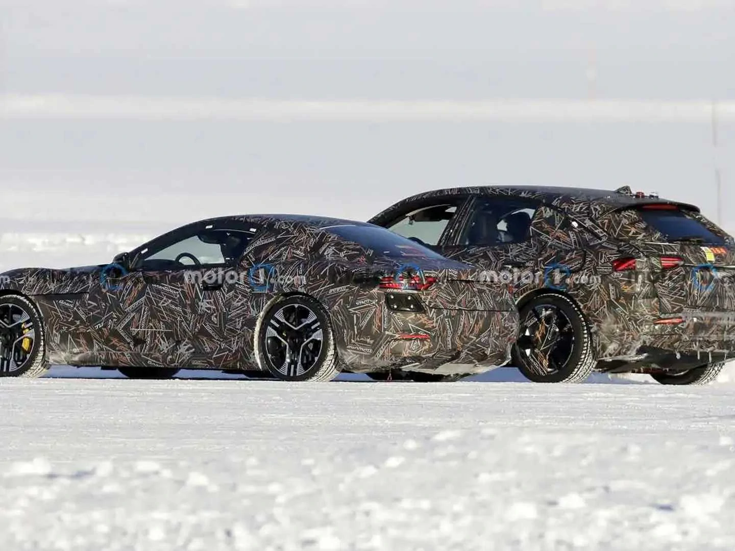 Maserati Folgore Grecale Spied With Folgore GranTurismo As EV Duo